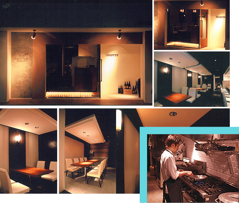 GHIOTTO 店舗内観（集合イメージ）