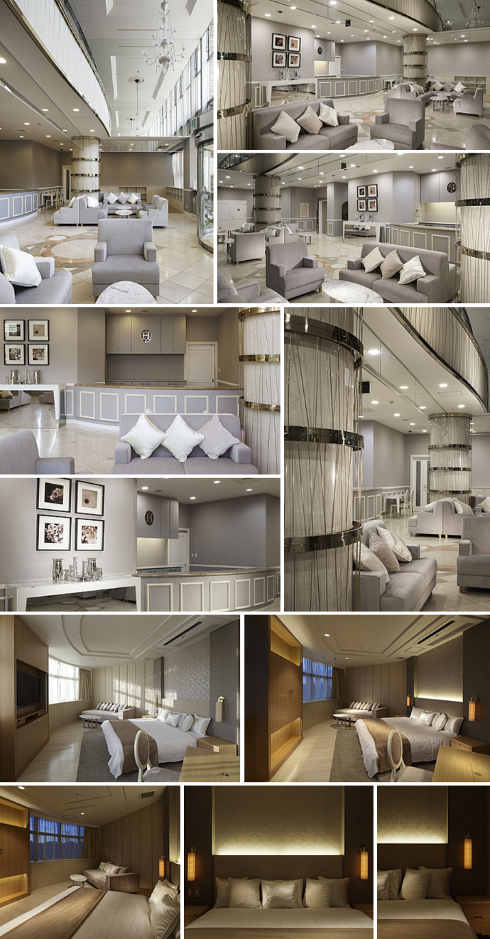 花レディースクリニックの内装デザイン事例