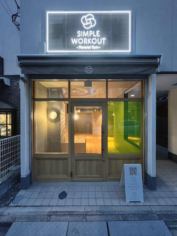 SIMPLE WORKOUTの内装事例